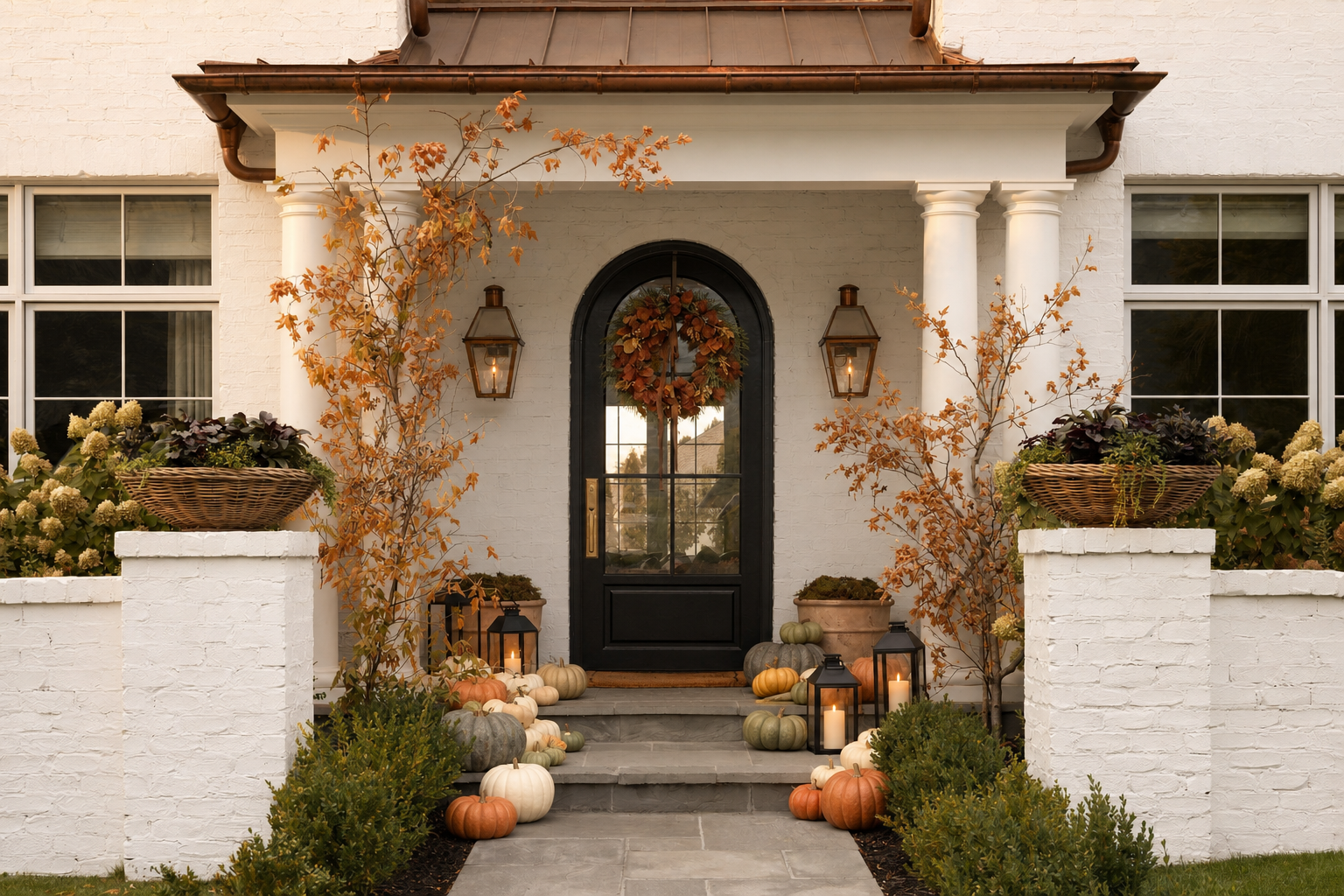 Heritage Collection fall porch design